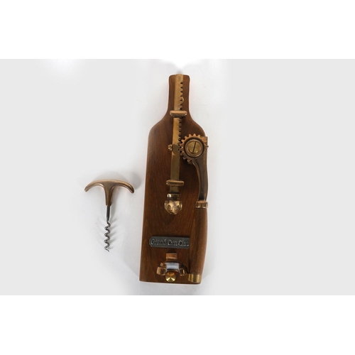 1465 - WALL-MOUNTED CHAMPAGNE AND WINE OPENER