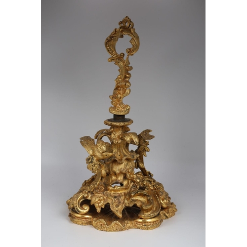 1466 - LATE 18TH-CENTURY GILT BRONZE CENTREPIECE