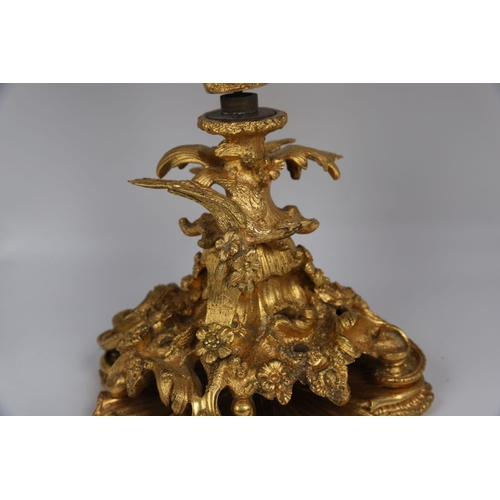 1466 - LATE 18TH-CENTURY GILT BRONZE CENTREPIECE