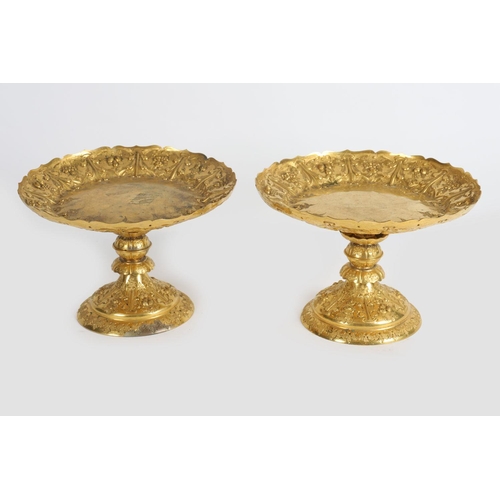 1471 - PAIR 19TH-CENTURY ORMOLU TAZZAS