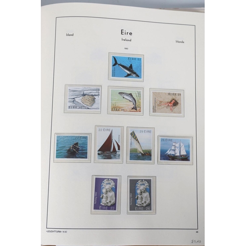 1481 - COMPREHENSIVE STAMP ALBUM OF IRISH STAMPS 1922-89