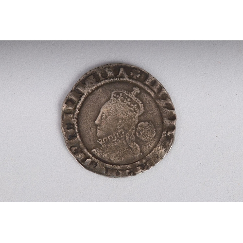 1595 - ELZABETH I HAMMERED SILVER COIN