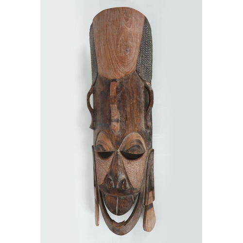 1641 - AFRICAN CARVED WOOD CEREMONIAL MASK