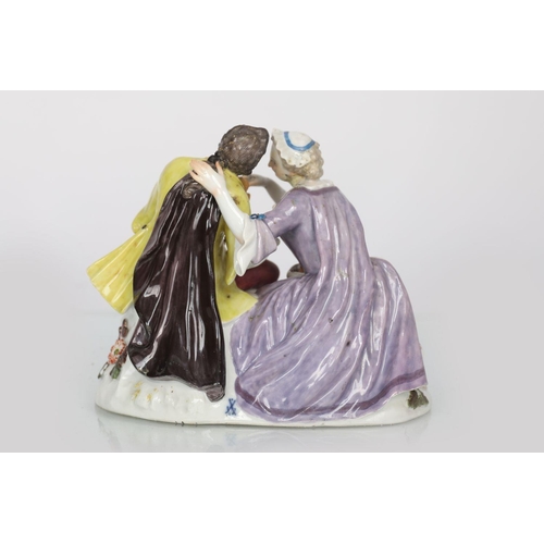 185 - MEISSEN PORCELAIN GROUP