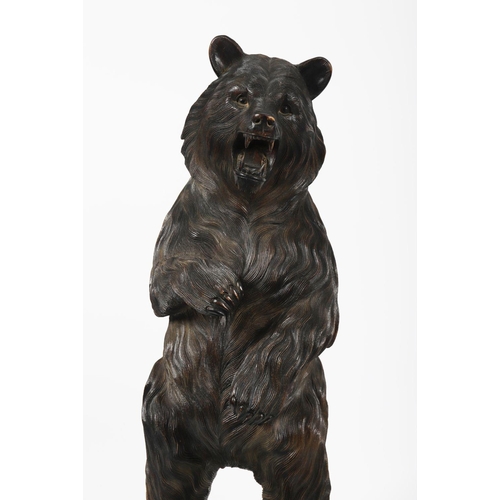 190 - PAIR 19TH-CENTURY BLACK FOREST BEARS