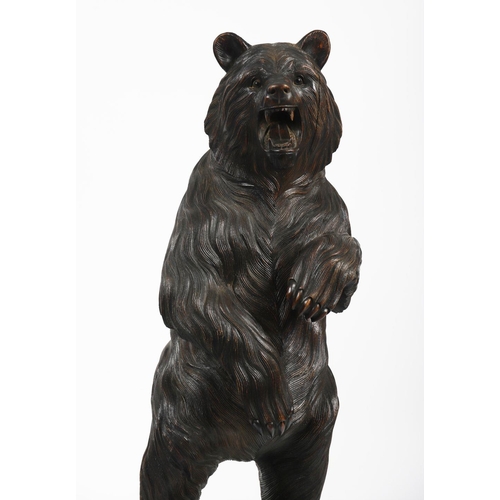 190 - PAIR 19TH-CENTURY BLACK FOREST BEARS