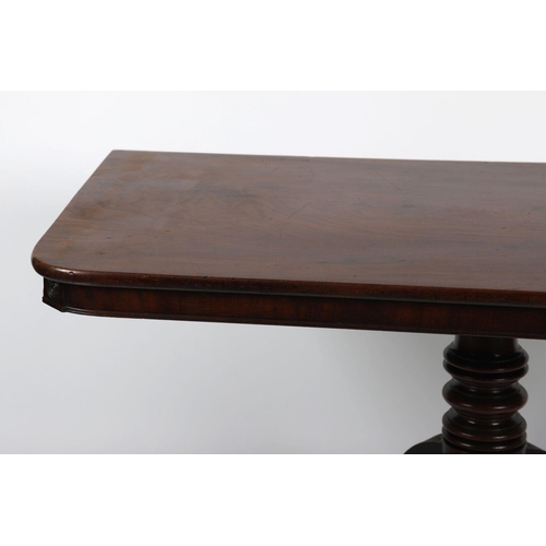 211 - PAIR REGENCY MAHOGANY SIDE TABLES