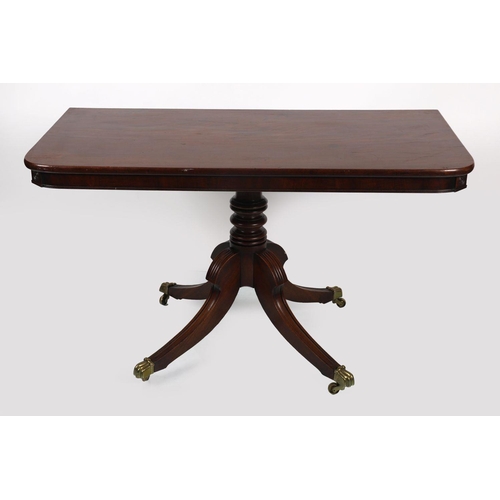 211 - PAIR REGENCY MAHOGANY SIDE TABLES