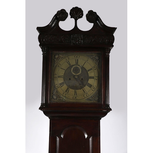 212 - 18TH-CENTURY DUBLIN LONGCASE CLOCK