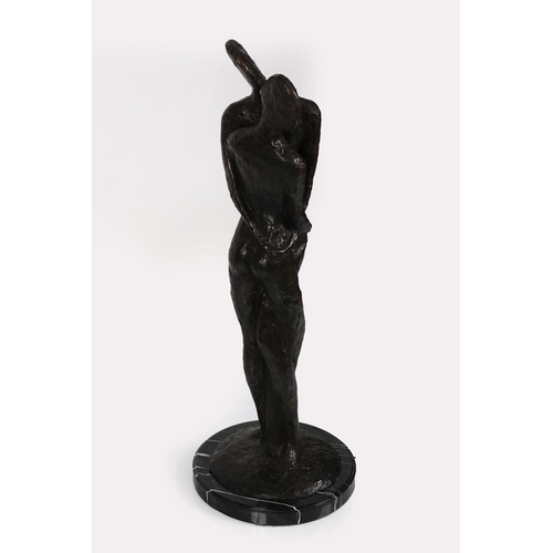 234 - LARGE MODERN BRONZE SCULPTURE