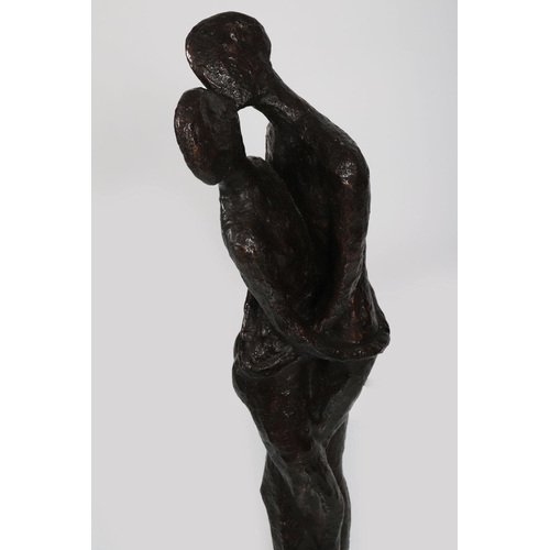 234 - LARGE MODERN BRONZE SCULPTURE