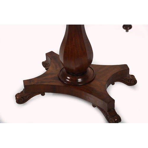 238 - WILLIAM IV MAHOGANY LAMP TABLE