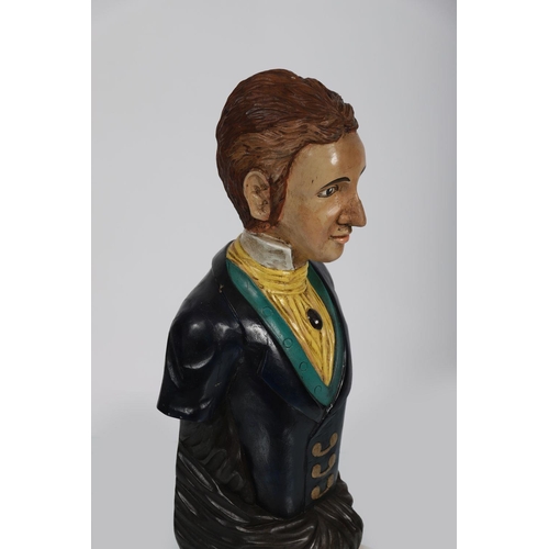 262 - CARVED WOOD GUINNESS ADVERTISEMENT FIGURE