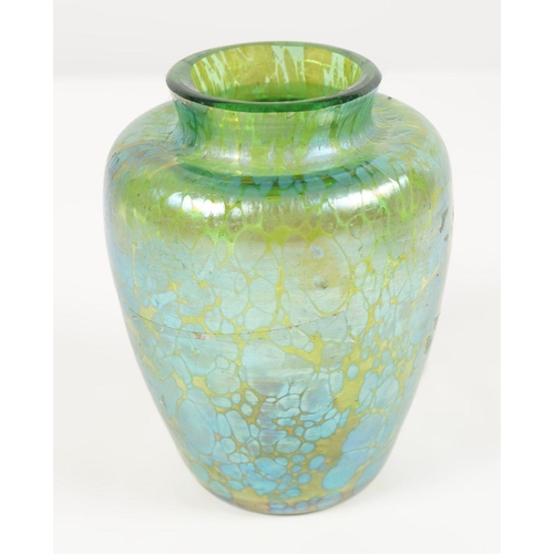 271 - IRIDESCENT ART GLASS VASE