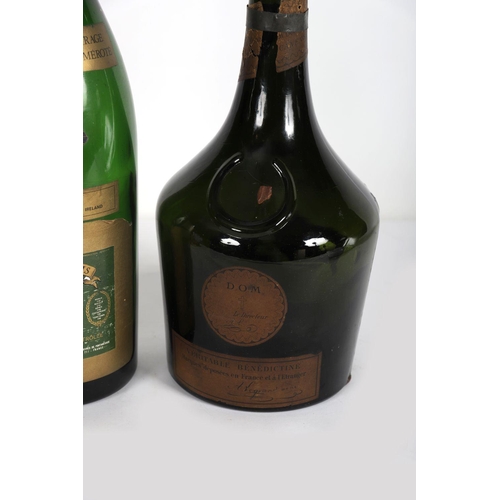 325 - 2 LARGE VINTAGE WINE BOTTLES