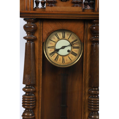 334 - 19TH-CENTURY VIENNA WALL CLOCK