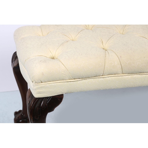 344 - DUBLIN UPHOLSTERED STOOL