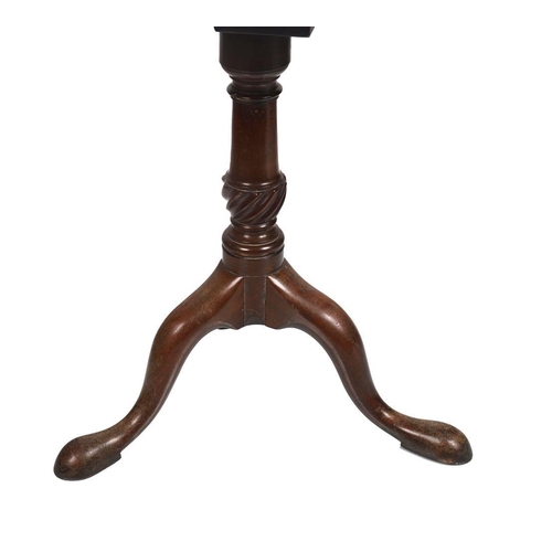 353 - 18TH-CENTURY MAHOGANY TEA TABLE