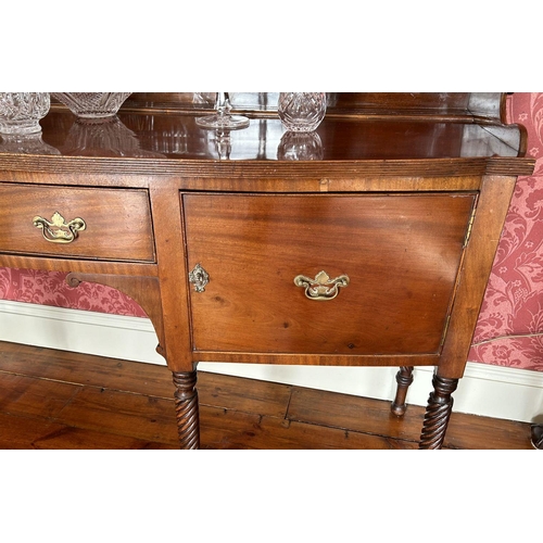 40 - CORK REGENCY PERIOD MAHOGANY SIDEBOARD