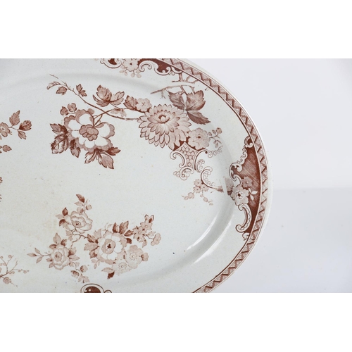 400 - PAIR LARGE 1ST PERIOD BELLEEK PLATTERS