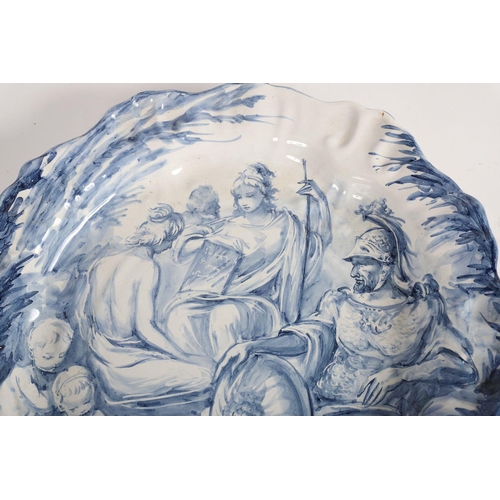 451 - ITALIAN RENAISSANCE REVIVAL ALBISOLA CHARGER