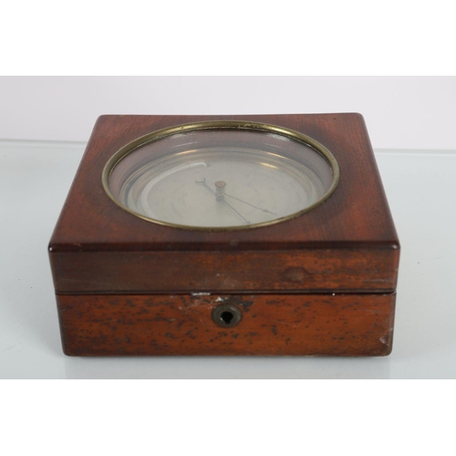 463 - EDWARDIAN ANEROID BAROMETER