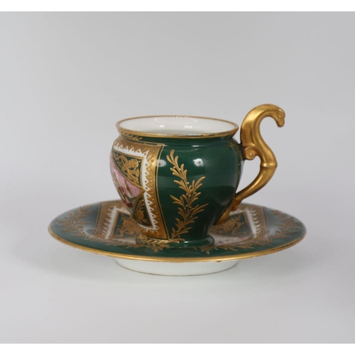 48 - SEVRES CUP & SAUCER