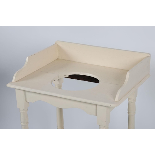 503 - VICTORIAN PAINTED WASHSTAND