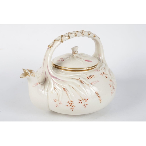 514 - FIRST PERIOD BELLEEK TEAPOT