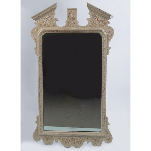 53 - PAIR OF GEORGE III PARCEL-GILT PIER MIRRORS