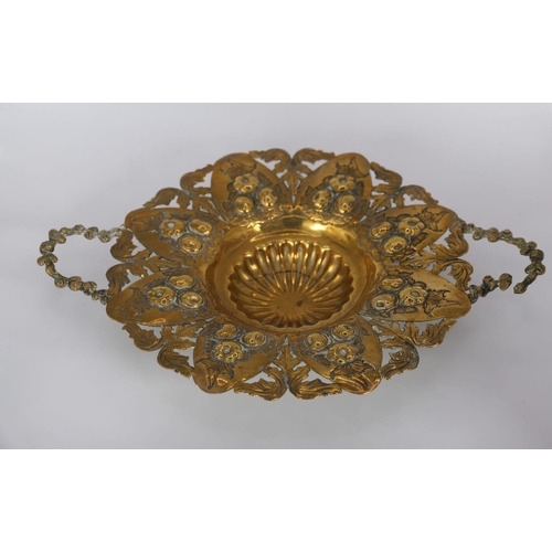 535 - 19TH-CENTURY BRASS COMPORT