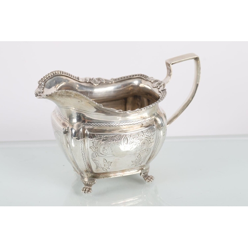 559 - DUBLIN SILVER CREAM JUG