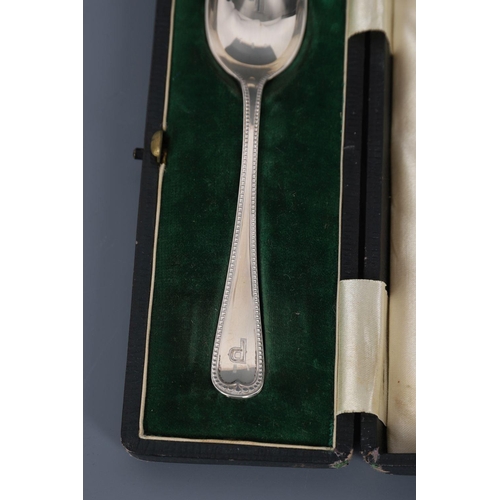 593 - STERLING SILVER SPOON