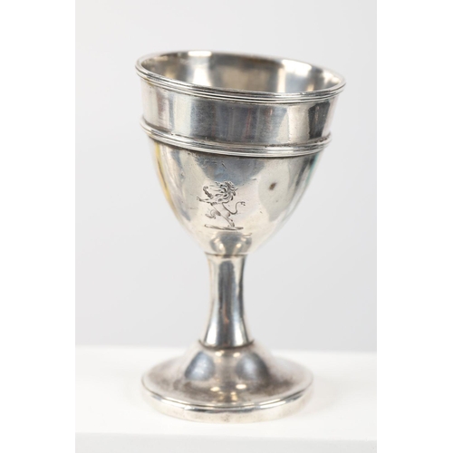 626 - IRISH SILVER EGG CUP