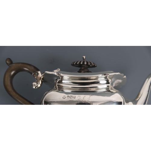 628 - SILVER TEAPOT