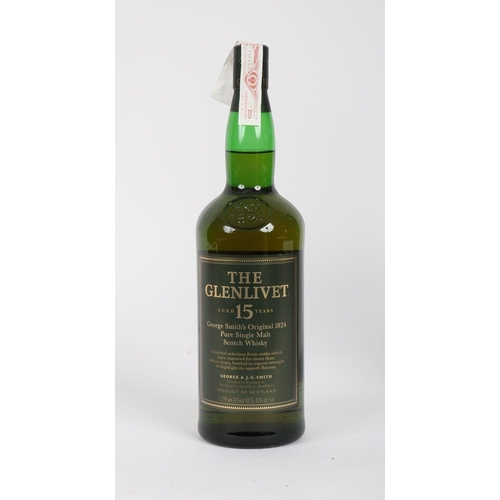 664 - THE GLENLIVET AGED 15 YEARS