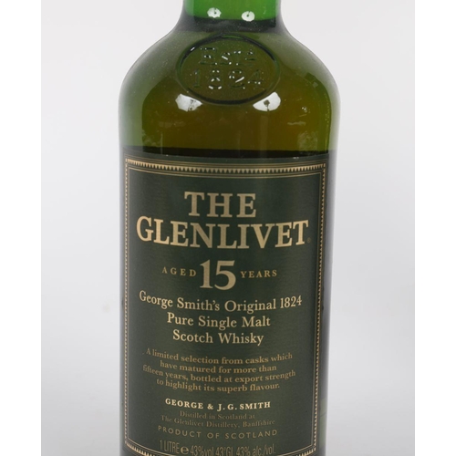 664 - THE GLENLIVET AGED 15 YEARS