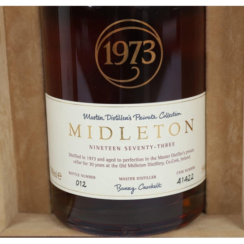 678 - MIDLETON 1973 MASTER DISTILLERS PRIVATE COLLECTION