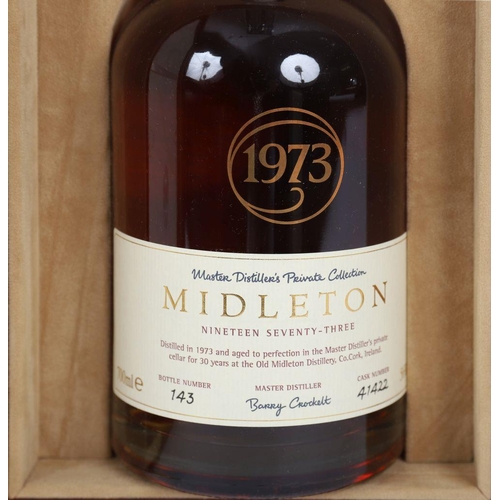 684 - MIDLETON 1973 MASTER DISTILLERS PRIVATE COLLECTION