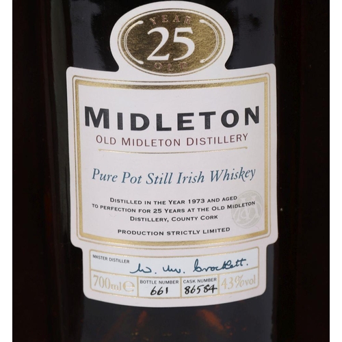 713 - MIDLETON 25 YEAR OLD PURE POT STILL IRISH WHISKEY