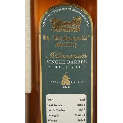 718 - BUSHMILLS MILLENNIUM SINGLE BARREL 1982