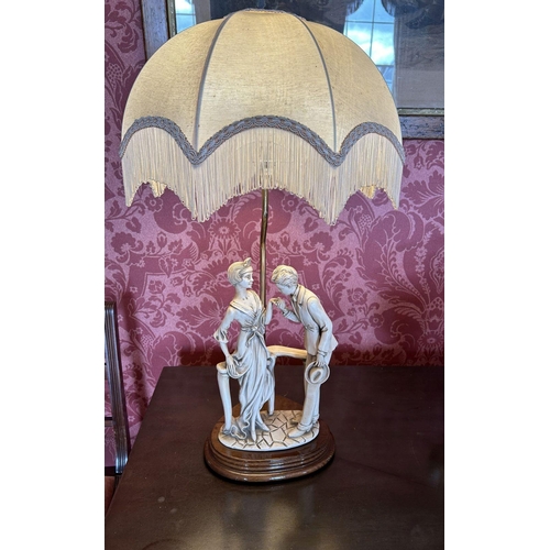 743 - CERAMIC FIGURAL TABLE LAMP