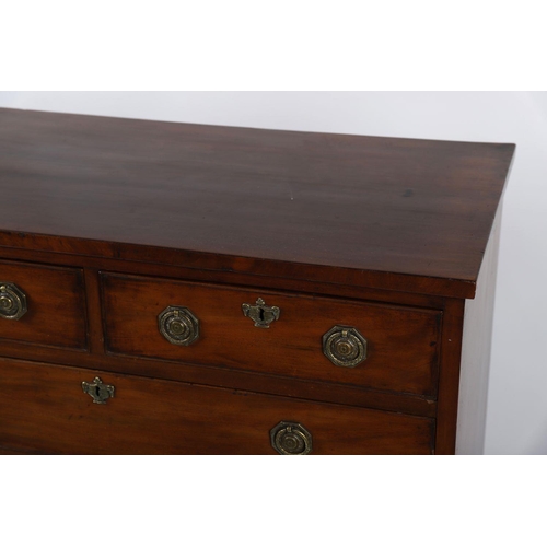 762 - GEORGE III MAHOGANY CHEST