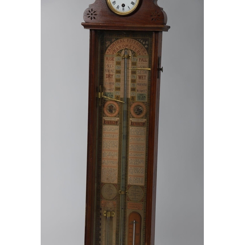 842 - 19TH-CENTURY ADMIRAL FITZROY BAROMETER