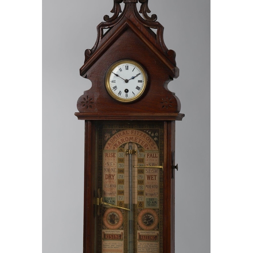 842 - 19TH-CENTURY ADMIRAL FITZROY BAROMETER