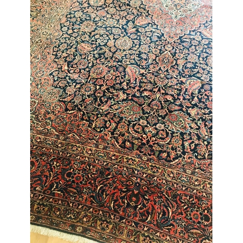 905 - KASHAN KURK WOOL CARPET