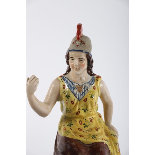 102 - POLYCHROME DELPH FIGURE