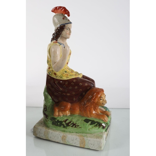 102 - POLYCHROME DELPH FIGURE