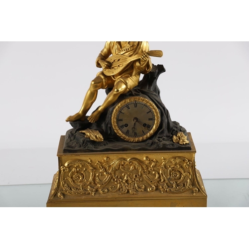 142 - 19TH-CENTURY FRENCH ORMOLU CLOCK