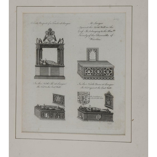 182 - SET OF FOUR ENGRAVINGS, 18TH-CENTURY